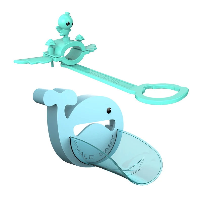 Environmental Silicon Water guiding gutter for Child/ Kids Faucet Extender