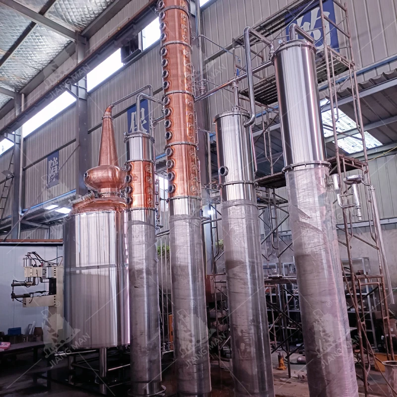 2000l 96% ABV Vodka Rum Brandy Copper Column Distiller