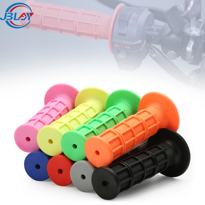 Fit For Dirt Pit Pocket Mini Bike Motocross MX Off Road ATV Scooter 8 Colors Motorcycle Soft Rubber Hand Handle Bar 22mm Grips