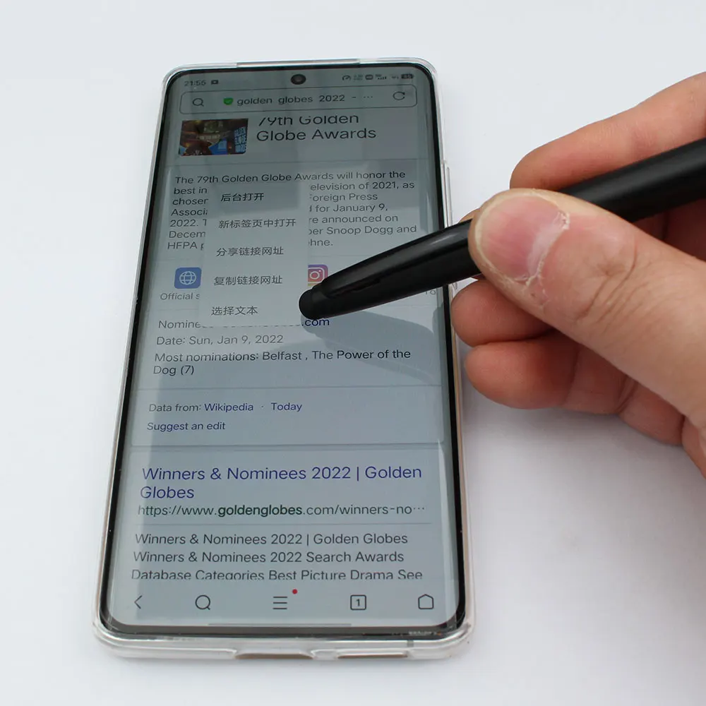 Universal Stylus Pen for Touch Screen Pens Black Factory Directly Supply Luxury Metal OPP Bag Customized OEM Ballpoint Pen