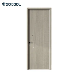 Невидимая интерьерная дверь с рамкой Socool для комнаты без рамок