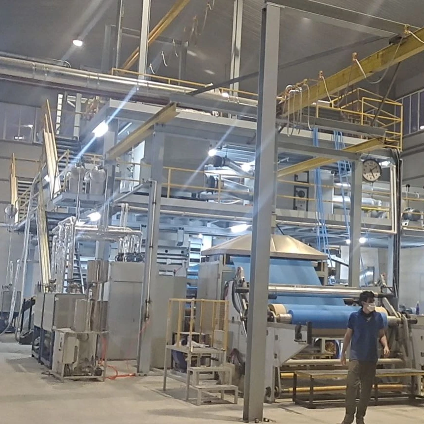 Factory Low Price pcb fabrication polyester high capacity fiber carding machine nonwoven fabric production line