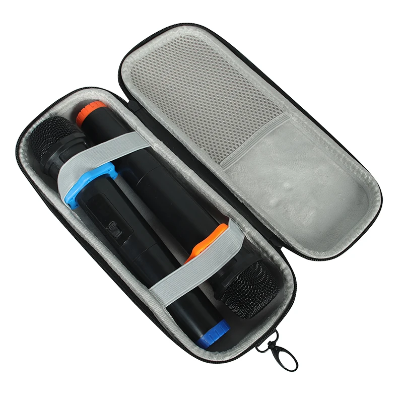 Wholesale Handheld Microphone storage case mike EVA hard case Mic case