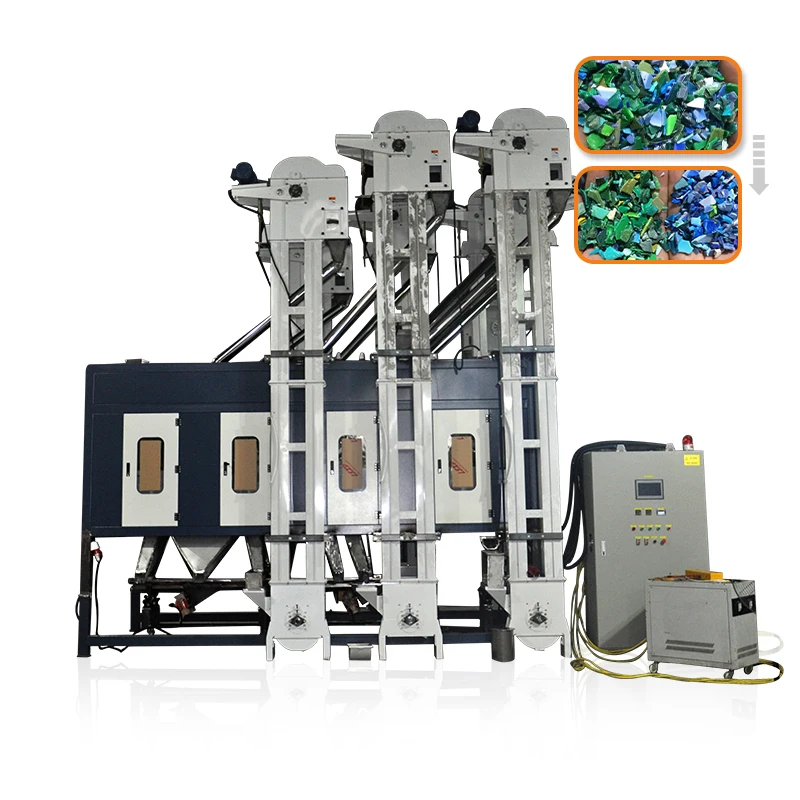 Новая сортировочная машина для пластика для линии переработки PP PE, электростатический сепаратор, Заводские Сортировочные Машины для пластика