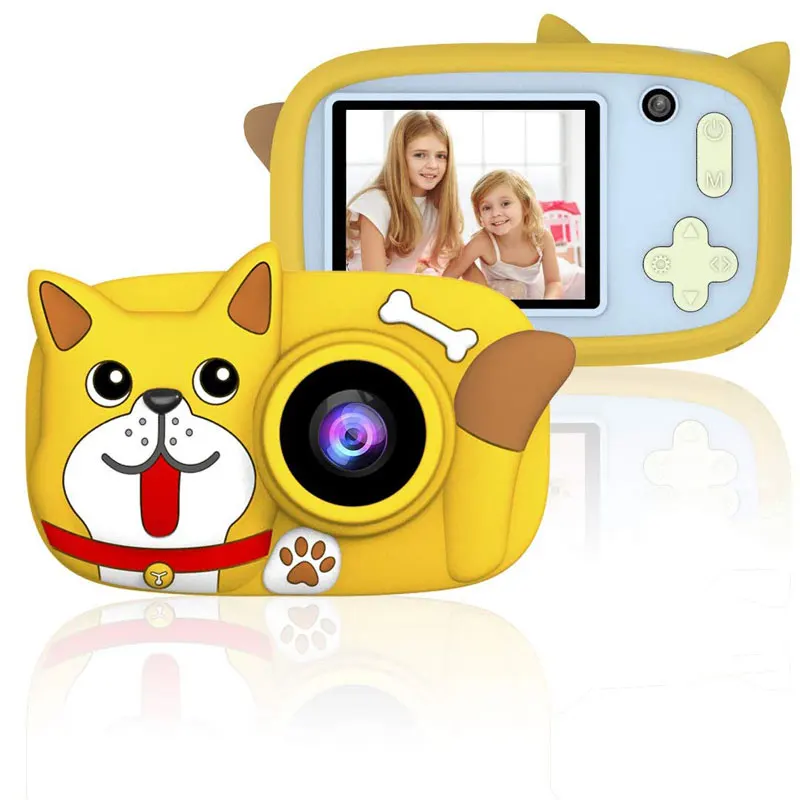 Новейшая Детская цифровая двойная камера 2600 Вт пикселей для детей Обучающие игрушки Лидер продаж Великобритания Австралия Walmart Amazon