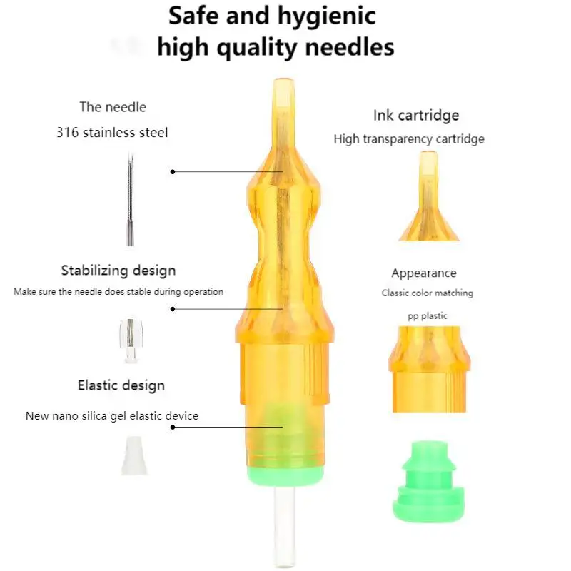 2023 Direct Sales Professional Tattoo Needle Disposable Best Price Tattoo Cartridge Needle