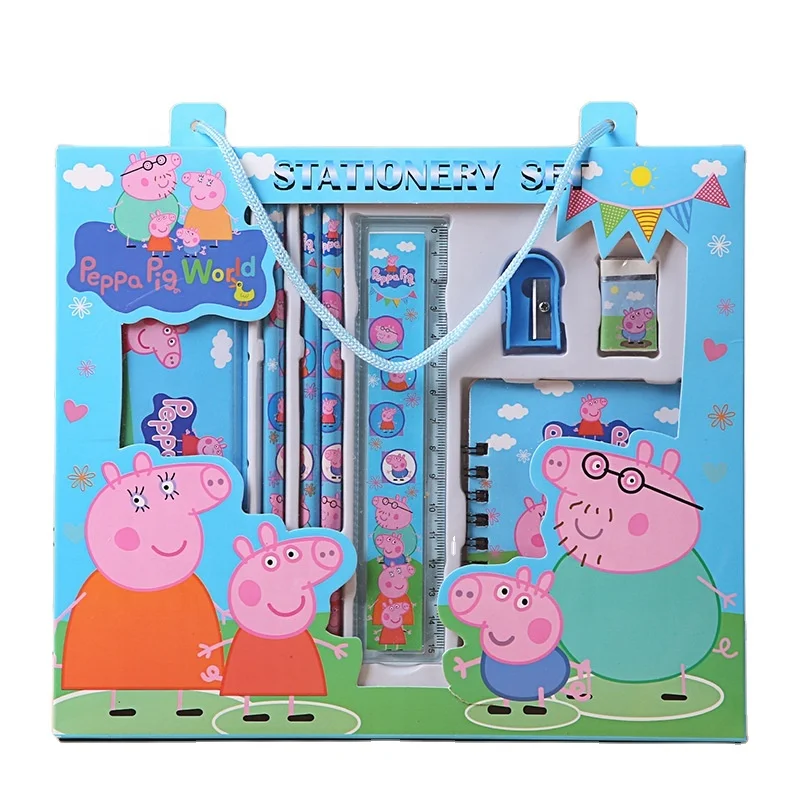 Креативные канцелярские принадлежности, детский приз, набор канцелярских принадлежностей для учеников, Подарочная коробка, товары для учеников начальной школы, 5 шт., школьные канцелярские принадлежности