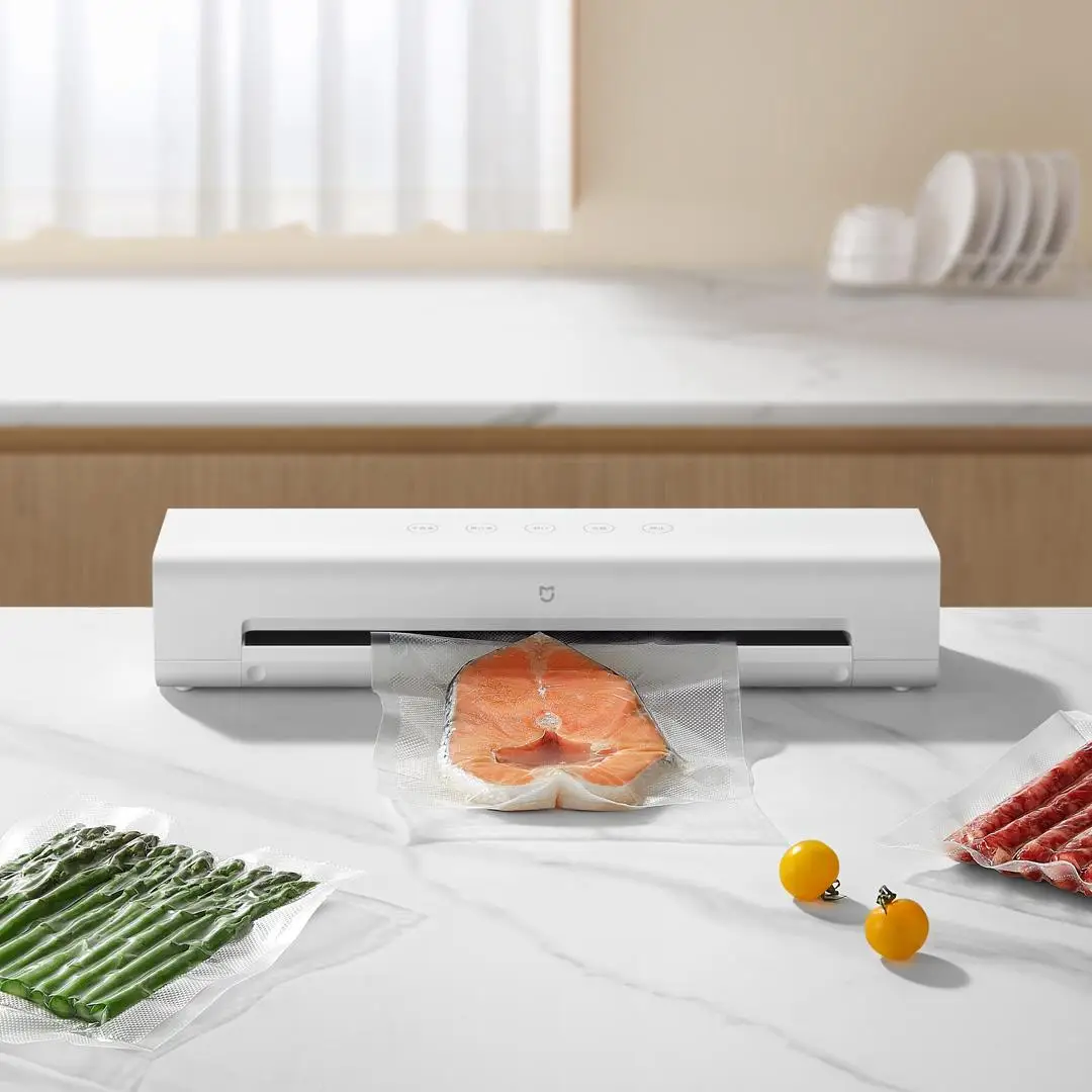 Xiaomi Mijia Handheld Automatic food vacuum machine sealer Kitchen mini sealing Household packaging small packing