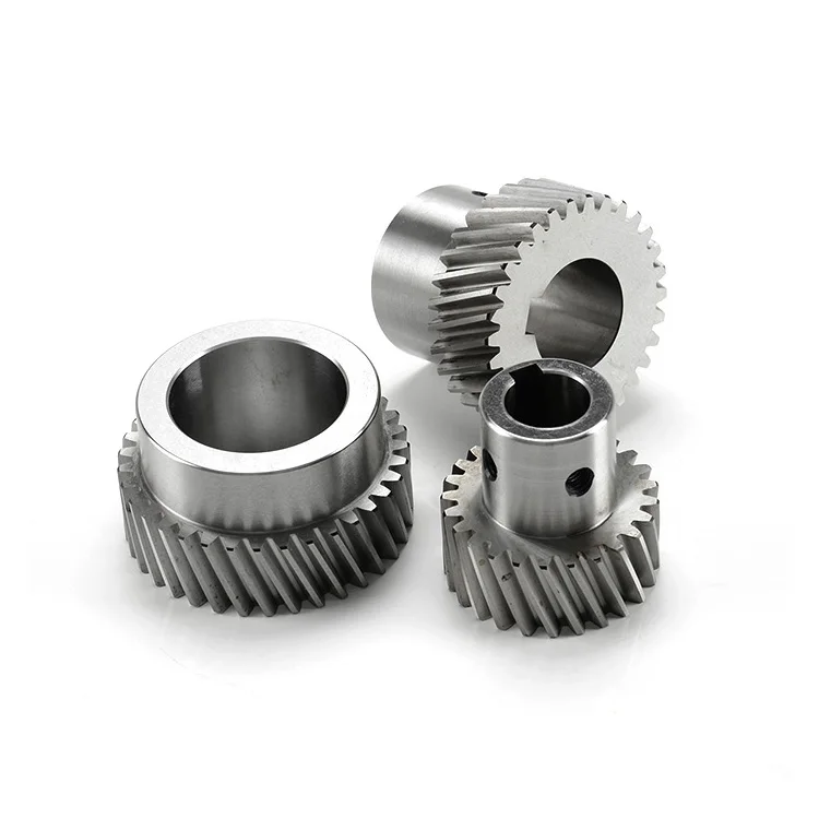 
Gear hobing China manufacturer custom titaherringbone gear 