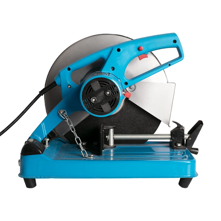 FIXTEC Industrial Cut off Machine Heavy Duty 355mm Chop Saw 2000W Metal Cut off Saw Machine