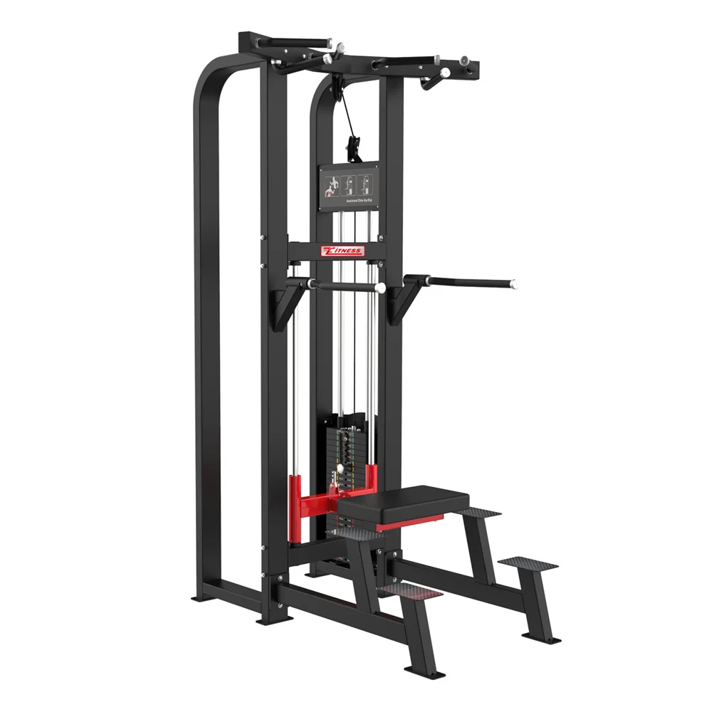 GC-5019 Pin Loaded Dip Bodybuilding Gym Fitness Equipment Assisted Chin Up/Dip