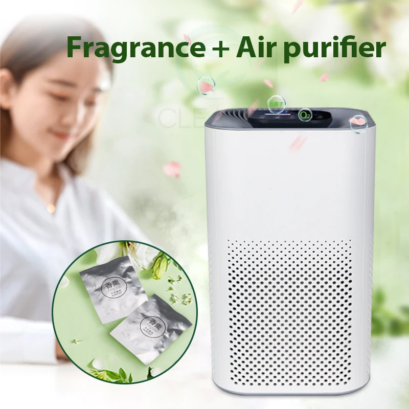 Hot selling portable air purifier hepa household PM2.5 digital real-time monitoring air purifier