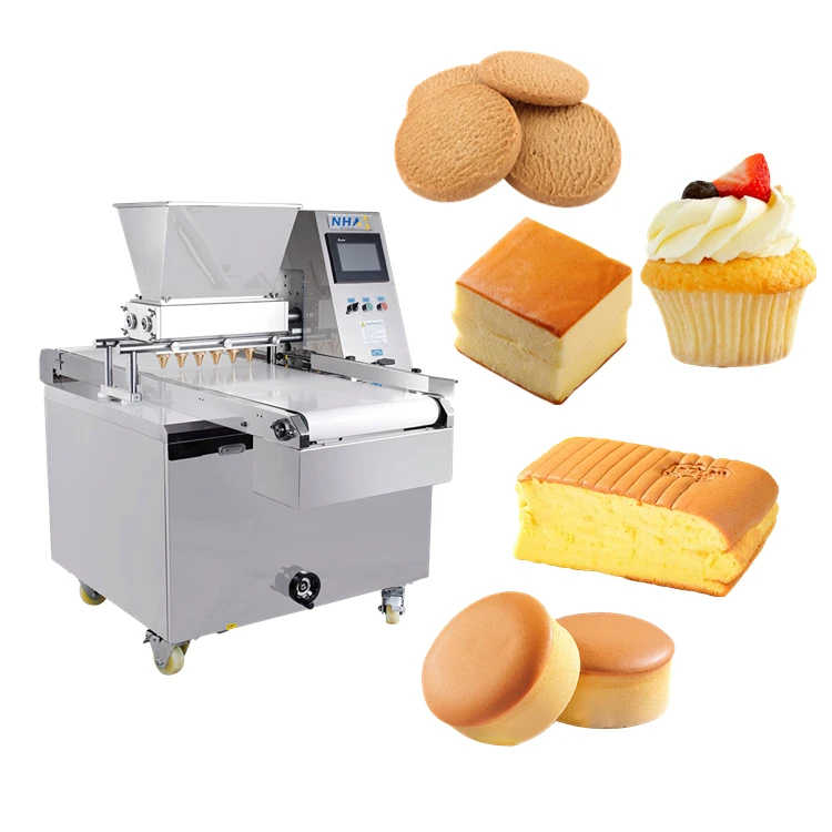 commercial Automatic Stainless Steel cookies making machine efficient Cupcake Cake Making Machine
