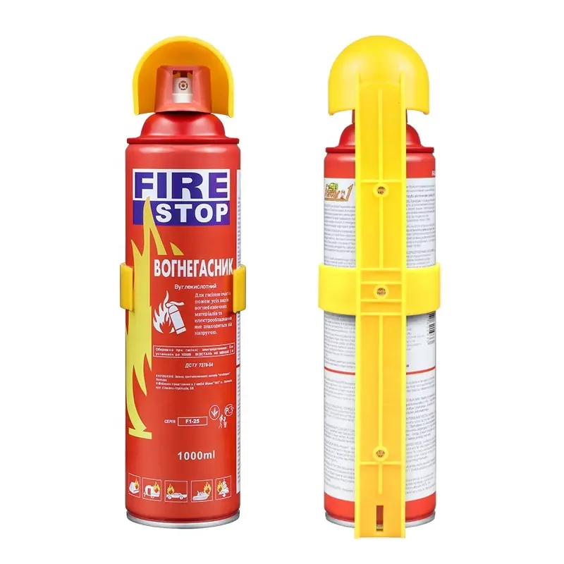 Herios Mini Car Fire Stop Environmental Foam Spray Fire Extinguisher Portable Fire-Fighting Stop