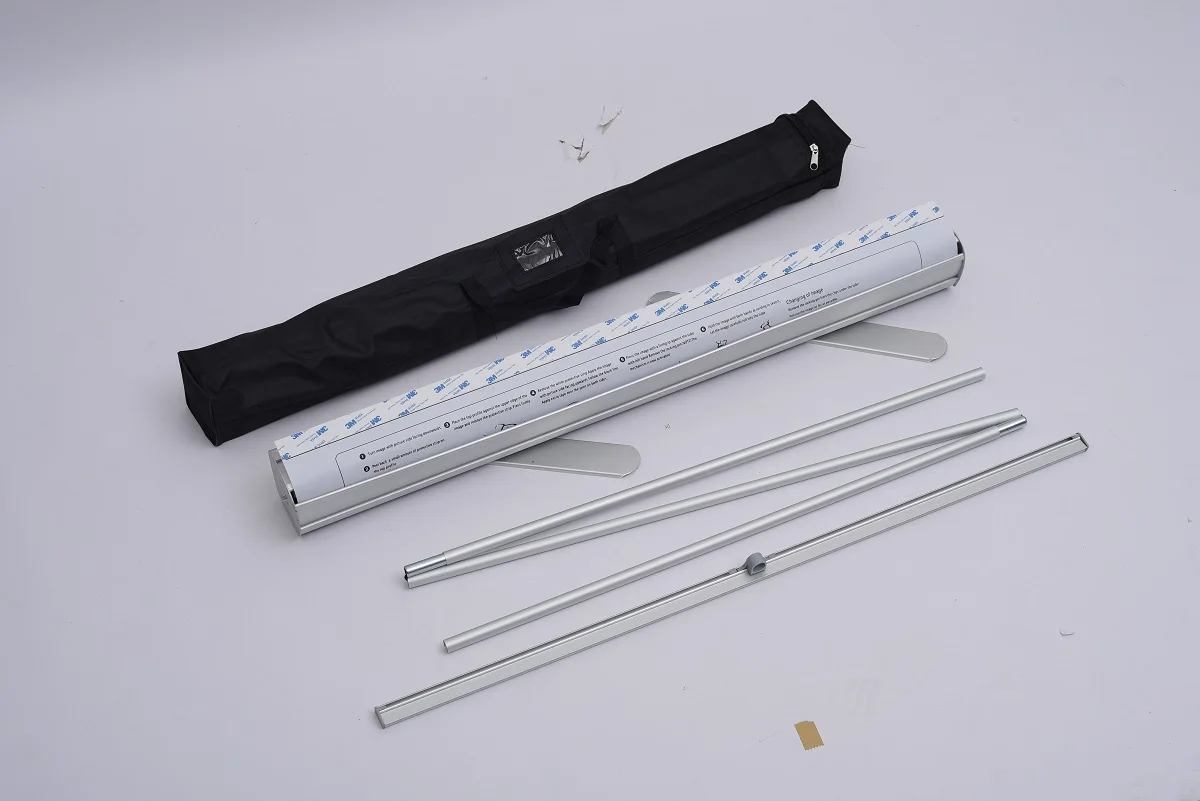 Wholesale Retractable Banners Roll up Advertising Roll Down Banner Roll Screen Stand Rollup Standee