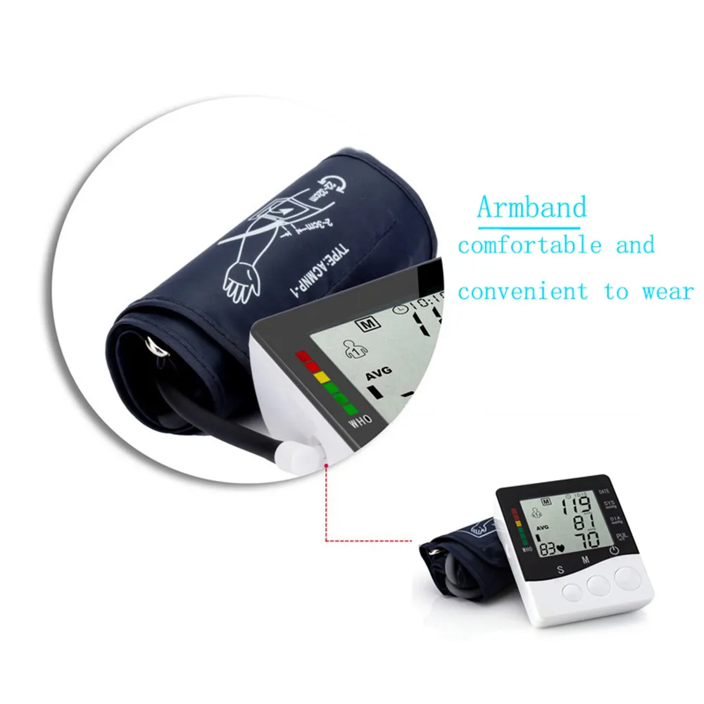 Jziki B868 Digital BP Machine Manufacture Automatic Monitor for Home and Hospital Use With Best Wholesale Prices