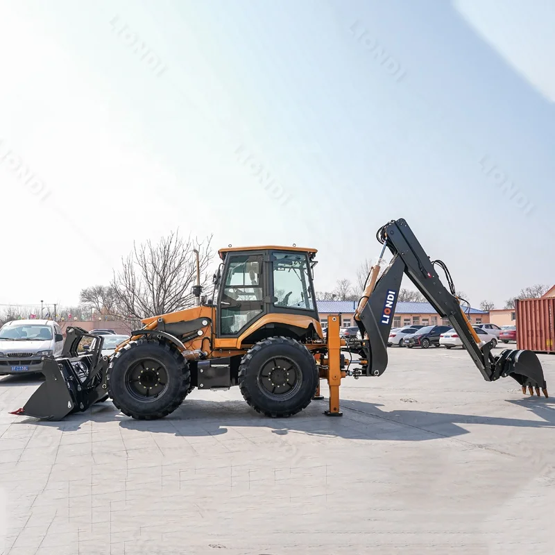 New compact backhoe loader price