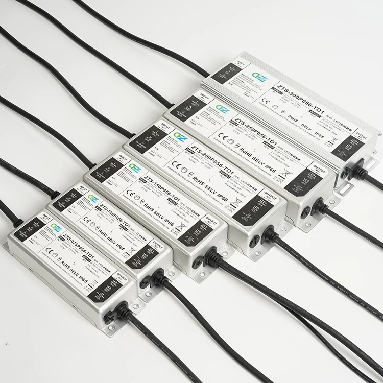 Surge protection 3 in 1 dimmable 6KV ip66 waterproof led driver constant current for outdoor Lights