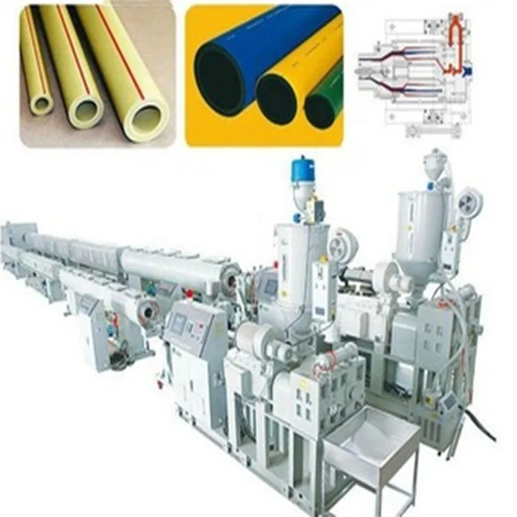 PPR pipe production line Ppr20-63 high speed and high efficiency tube extrusion equipment