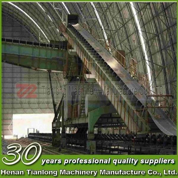 Tianlong High Speed circular rubber belt conveyor for Production Line