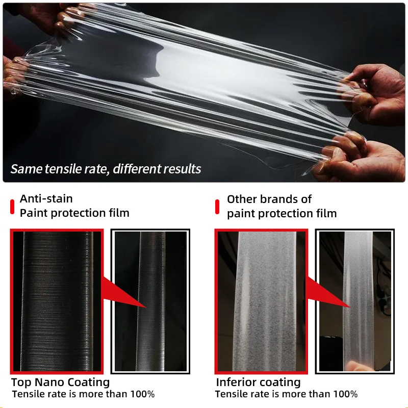 Custom USA Quality Self Healing Transparent Car Protective Film TPU PPF Film Car Paint Protection Film Matte Black TPH PPF Roll