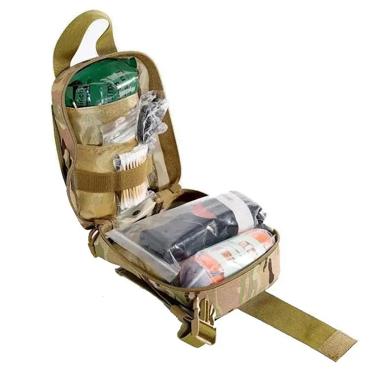 Wholesale Tactical Rip-Away Medical Bag Emergency Molle Pouch Doctor First Aid Kit Utility Ifak Medical Bag  mil sanitary kit