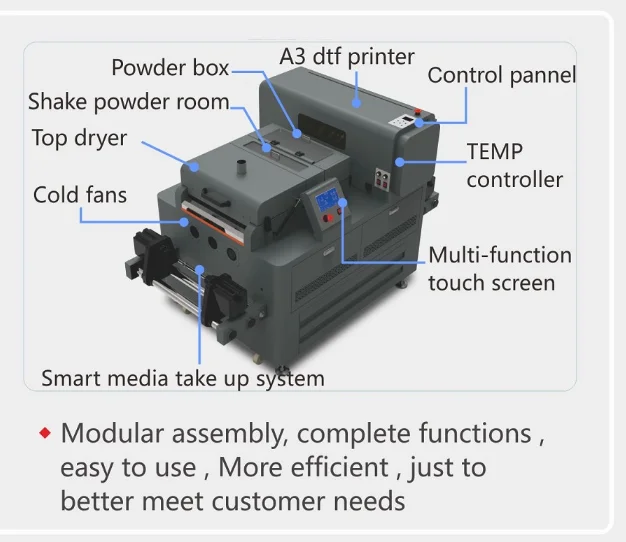 Dtf Printer Film With Good Fastness