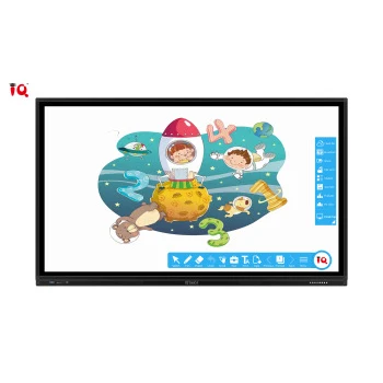 65' 75' 98' 4K Monitor Interactive Flat Panel Display Touch Screen System Price
