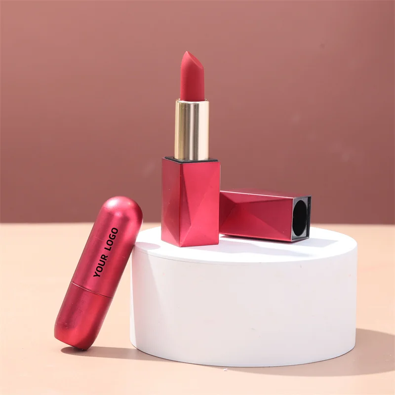 TY06 High Quality Velvet Matte Lipstick Wholesale High Pigmented Custom Logo Vegan Waterproof Lipstick