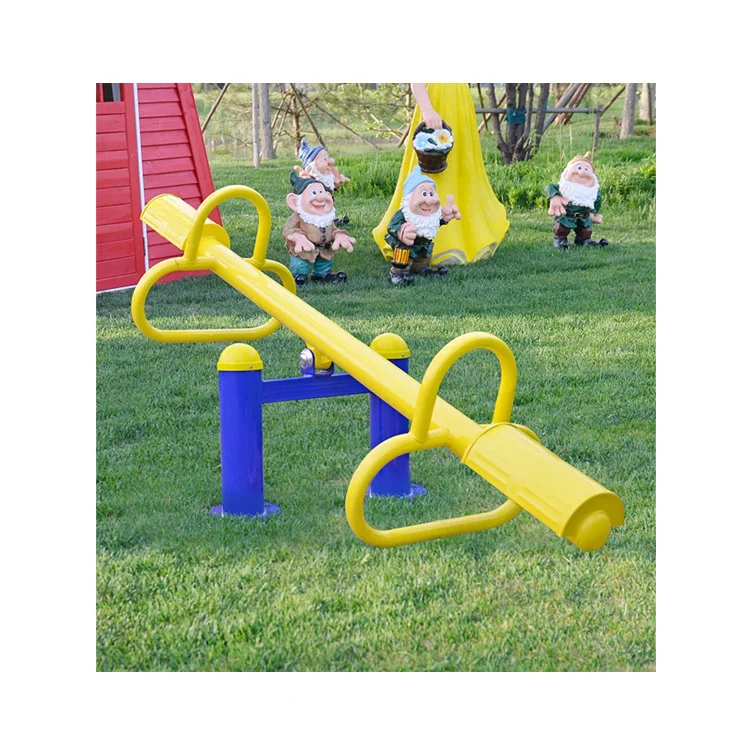 Playground Seesaw Metal Steel Made In China Outdoor Amusement Park