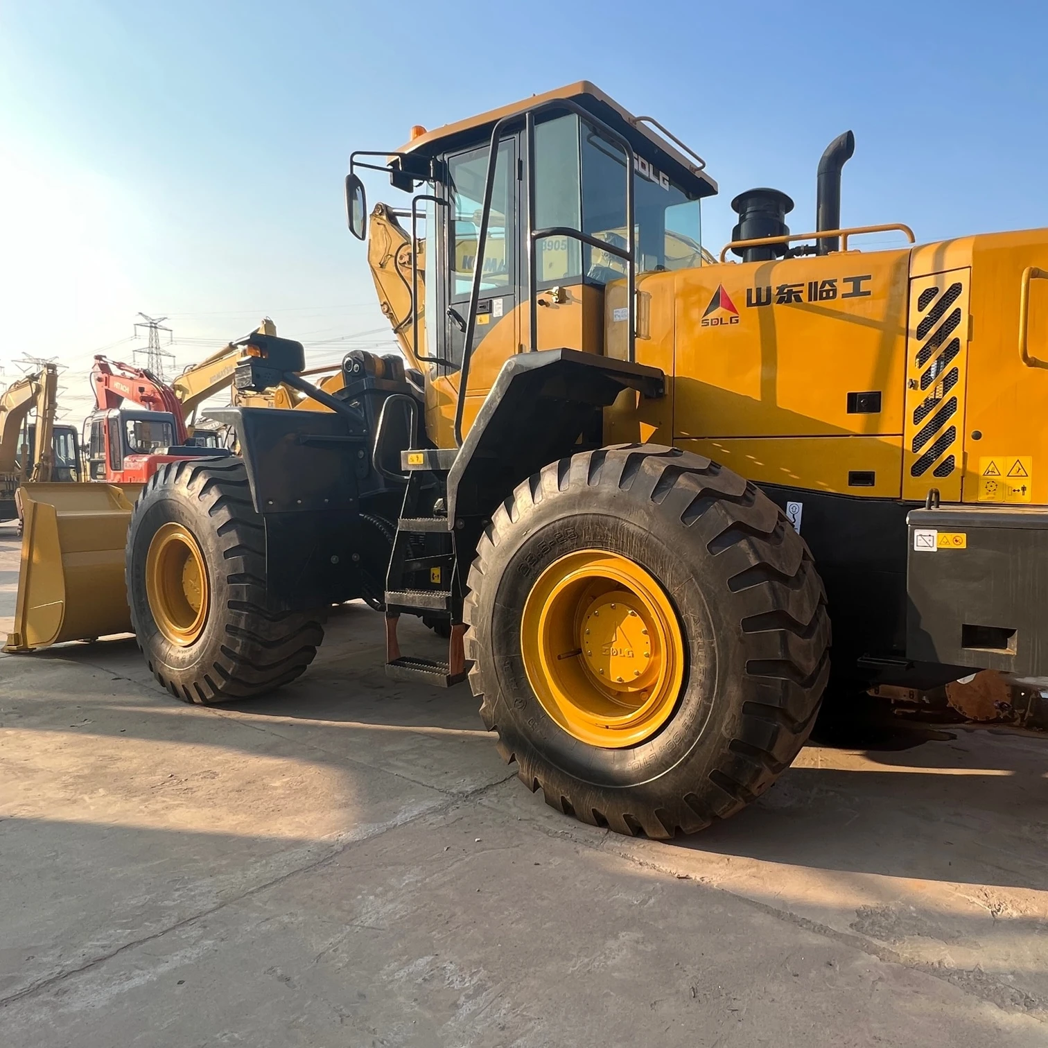 Used SDLG Wheel Loader  LG956L Second Hand In China