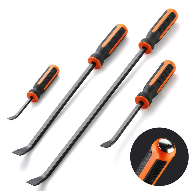 Tack Lifter Crowbar Pry Bar степлер съемник заклепок для автомобильных дверей Пряжка ремонта отделки отвертки плоскогубцы удаления