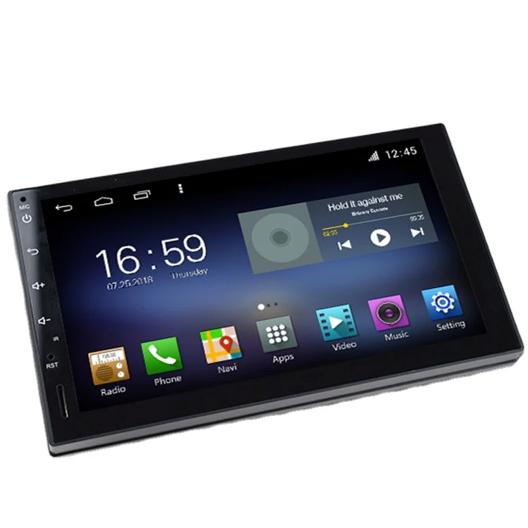 New Android 10.0 universal Screen Car DVD Player GPS with Wifi Playstore Car Multimedia