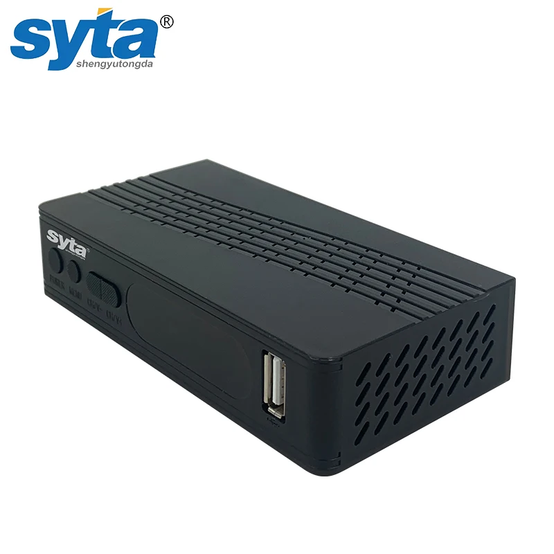 SYTA Mini Decoder DVB T2 HEVC H.265 FTA Free To Air Set Top Box Terrestrial Digital TV Receiver