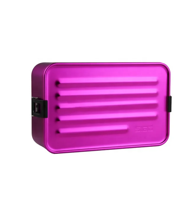 water proof anodizing survival kit aluminum box with rubber seal ring and clasp