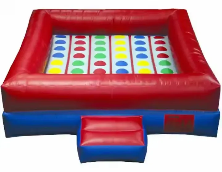 custom inflatable twister board game interactive inflatable twister mattress bed