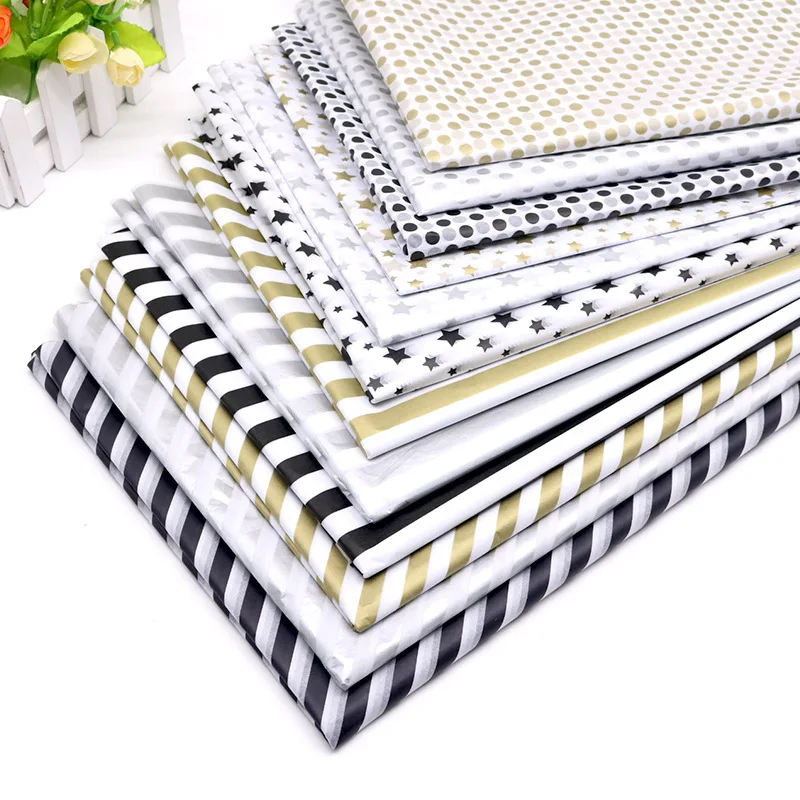 Wholesale Custom Printed Logo 17G Gift Bouquet Food Korea Flower Wrapping Paper Clothing Shoes Tissue paper for Packaging