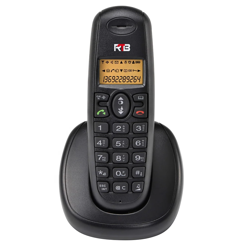 New Design  Wireless Telephone  Portable Hands-free And Talking Telephone With Base