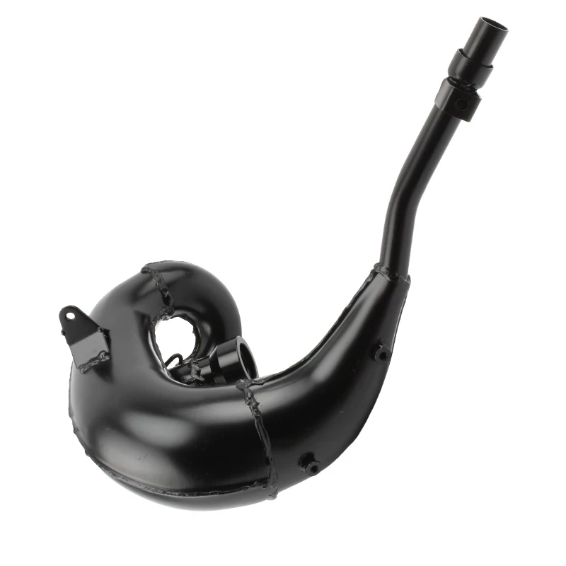 KOSHINE Motorcycle Pipe Exhaust Muffler Black Fit for 50 Mini SX DIRT Bike Parts