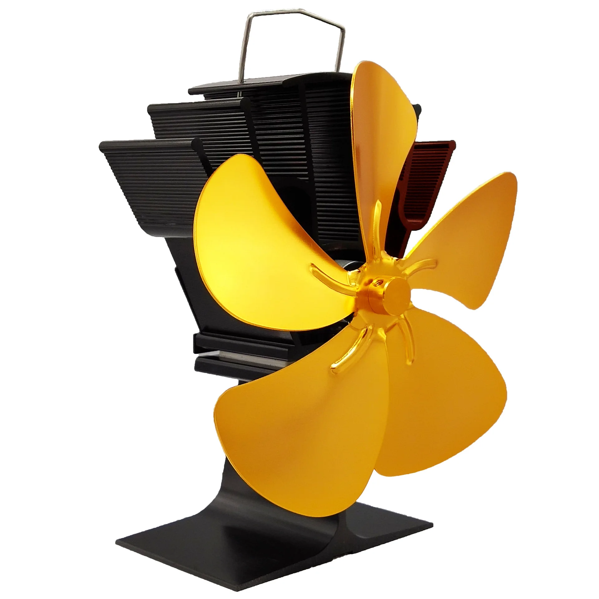 Silent Fireplace Accessories Eco Fan Mini Stove Fan Heat Powered Stove Top Fan