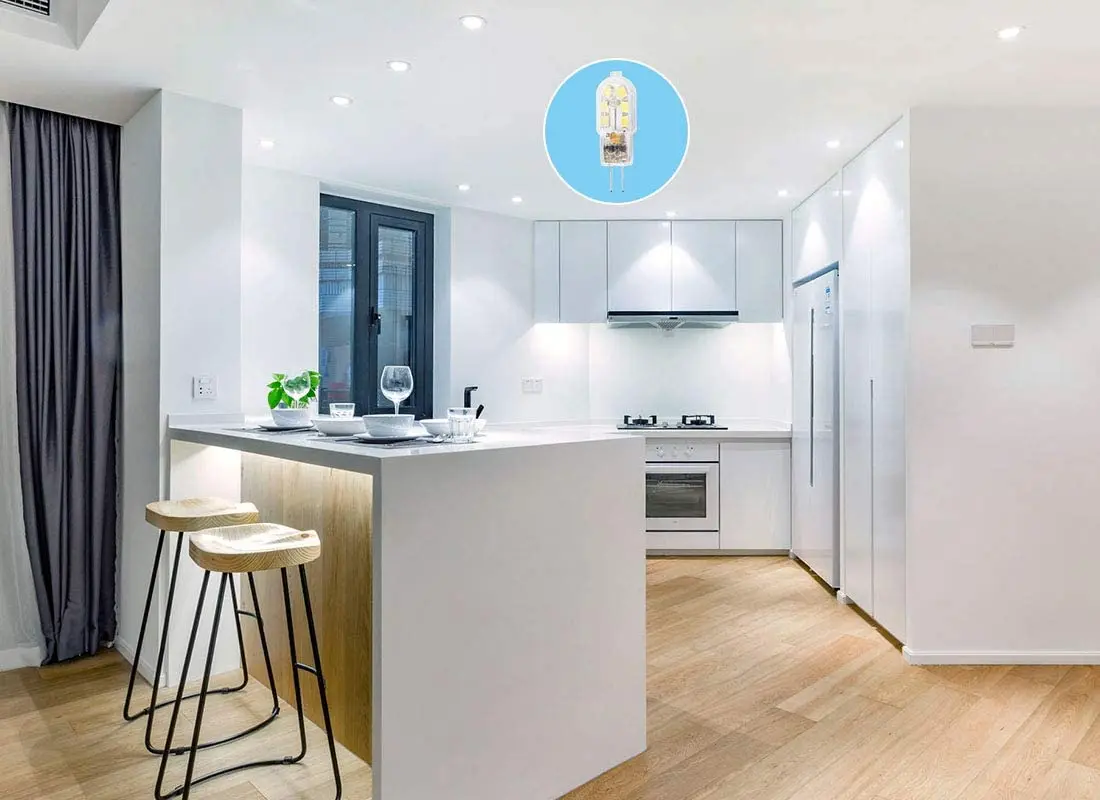 
New 1.5W 12V Daylight White 6000K LED Bulbs Light Bulb Chandelier for Landscape Lighting Lawn Lights 