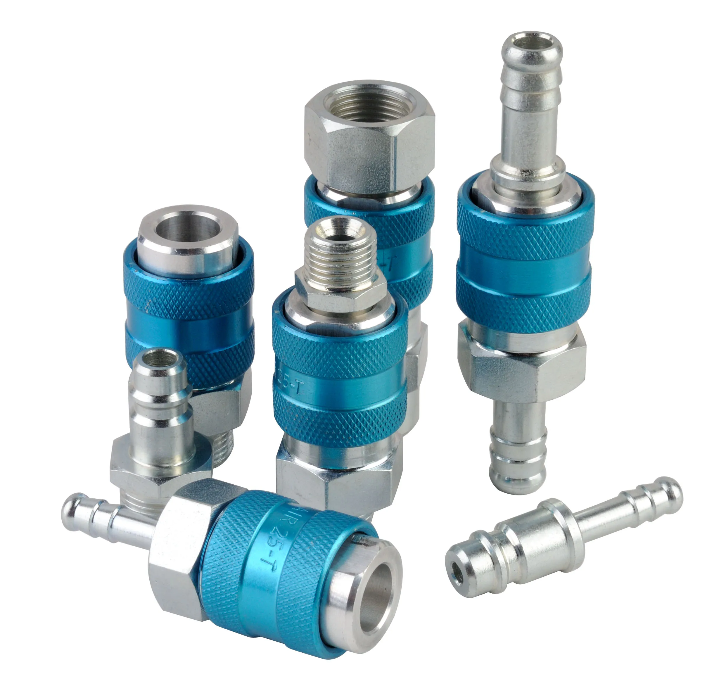 
European Single Open and Close Pneumatic Quick Couplings 
