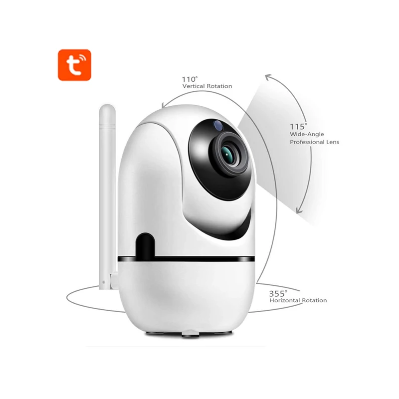 Tuya умный дом безопасности 1080p Ip камера Облачное хранилище Ai Humanoid слежение за ребенком монитор камера Wifi Cctv камера