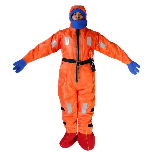 Fire Emergency equipment Anti Water Structural Firefighter Thermal Clothes Rescue Uniform immersion suit