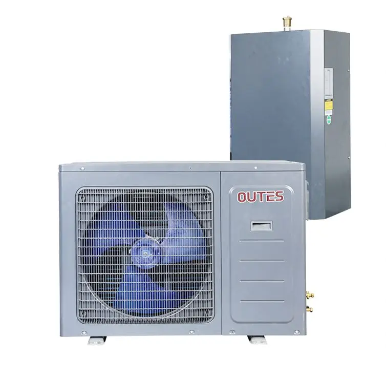 6KW INVERTER TYPE Air Source Residential Hot Water Heater Split House Heating Heat Pump