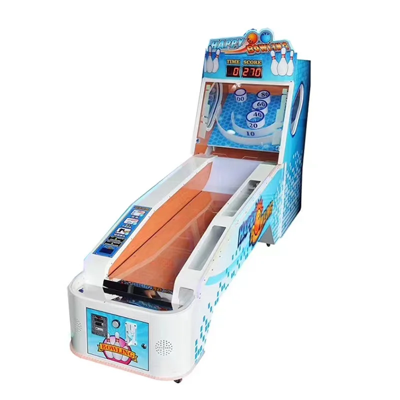 Indoor Amusement Bowling Alley Coin Operated Video Bowling Arcade Game Machine For Indoor 1 Players Redemption Game