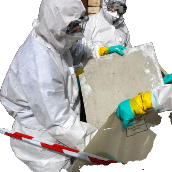 Aeofa Fiber glass protective clothing non woven personal protective working suit