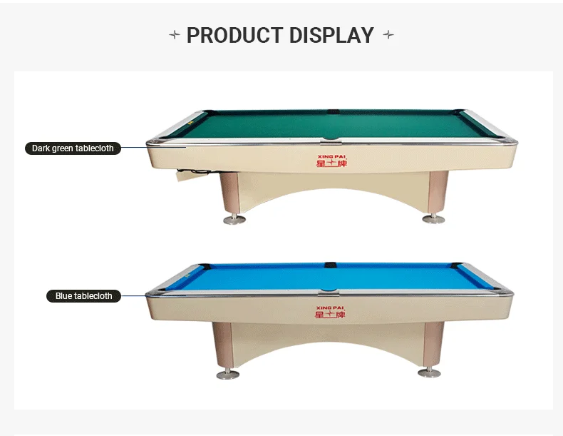 competitive price 9ft MDF pool game  billiards pool table
