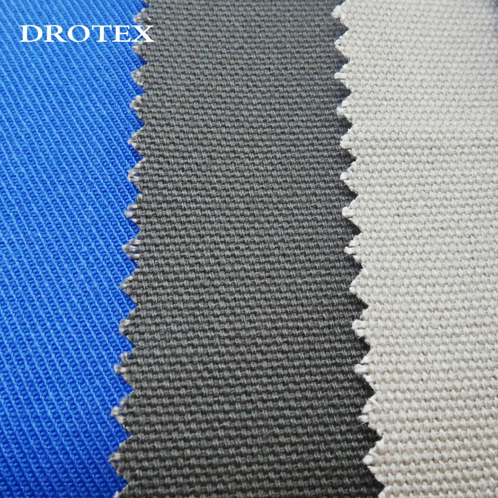 Supplier Cotton Acrylic Fabric Work Safety Clothing Workwear Modacrylic Fabric