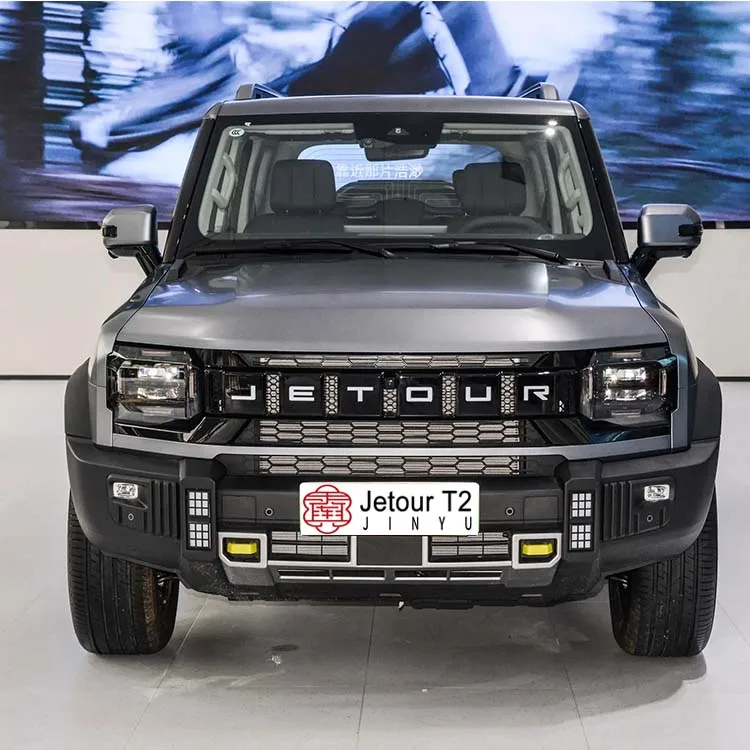 Used Car Chery Jetour Traveler T-2 Low Mileage Cheap Price Off-Road Fuel/Electric Plug-In Hybrid Second-Hand Jetour T2 Suv Cars